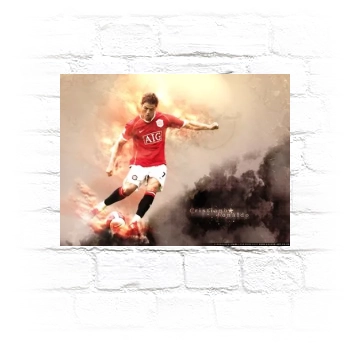 Cristiano Ronaldo Metal Wall Art