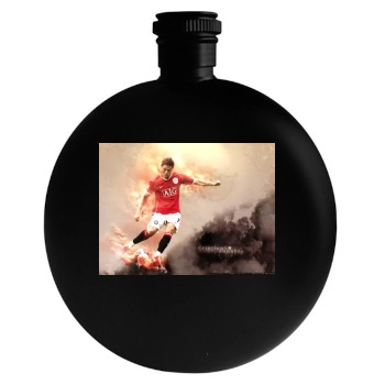 Cristiano Ronaldo Round Flask