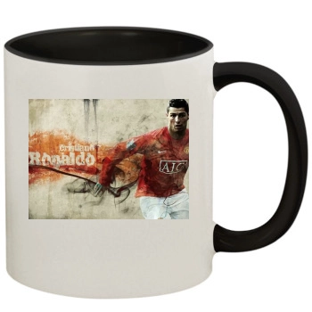 Cristiano Ronaldo 11oz Colored Inner & Handle Mug