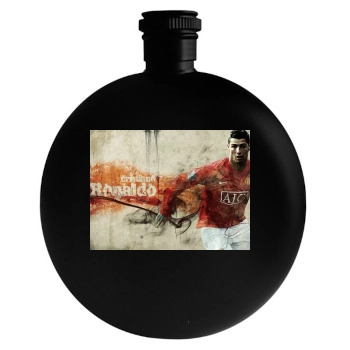 Cristiano Ronaldo Round Flask