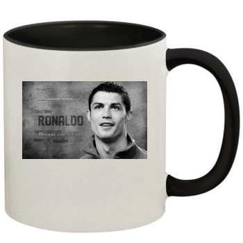 Cristiano Ronaldo 11oz Colored Inner & Handle Mug