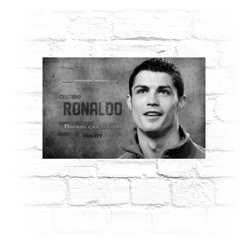 Cristiano Ronaldo Metal Wall Art