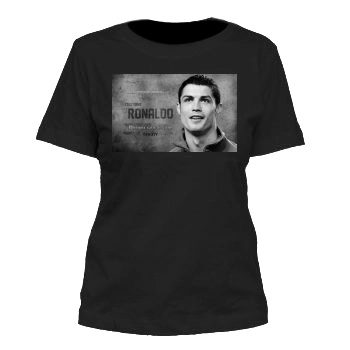 Cristiano Ronaldo Women's Cut T-Shirt