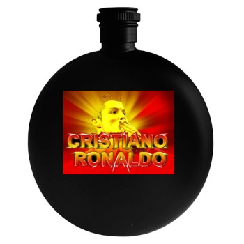 Cristiano Ronaldo Round Flask