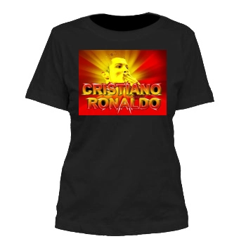 Cristiano Ronaldo Women's Cut T-Shirt