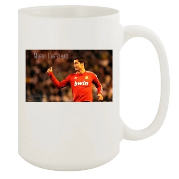 Cristiano Ronaldo 15oz White Mug