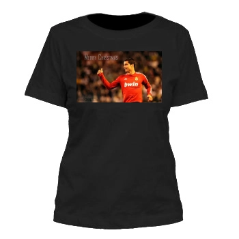 Cristiano Ronaldo Women's Cut T-Shirt