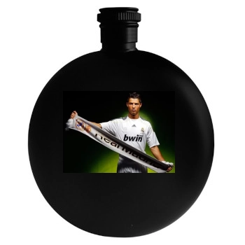 Cristiano Ronaldo Round Flask