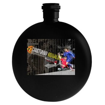 Cristiano Ronaldo Round Flask