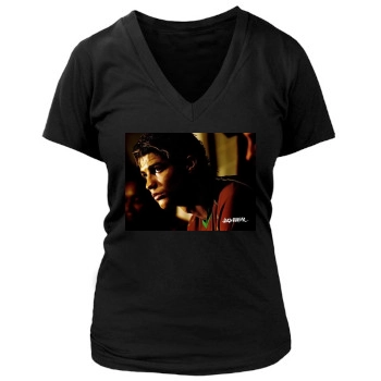 Cristiano Ronaldo Women's Deep V-Neck TShirt