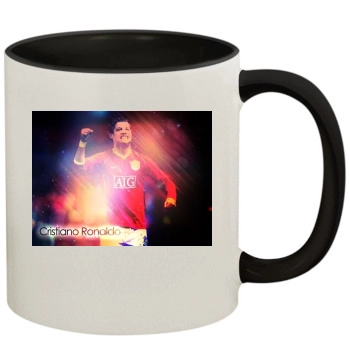 Cristiano Ronaldo 11oz Colored Inner & Handle Mug