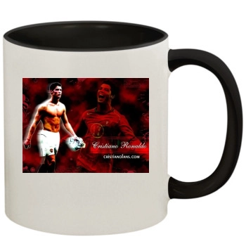 Cristiano Ronaldo 11oz Colored Inner & Handle Mug