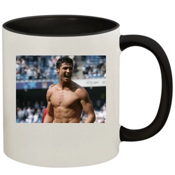 Cristiano Ronaldo 11oz Colored Inner & Handle Mug