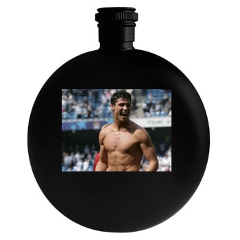 Cristiano Ronaldo Round Flask