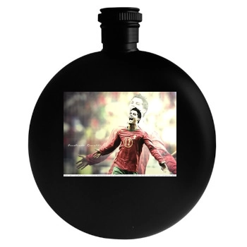 Cristiano Ronaldo Round Flask