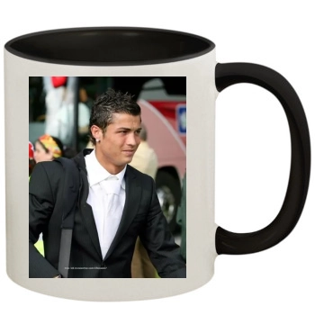 Cristiano Ronaldo 11oz Colored Inner & Handle Mug