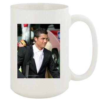 Cristiano Ronaldo 15oz White Mug