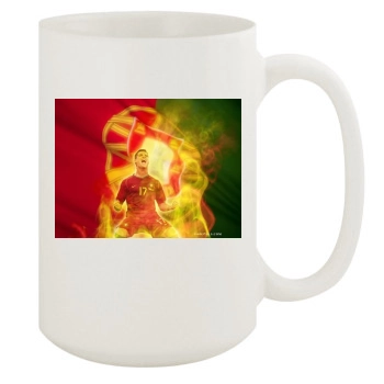 Cristiano Ronaldo 15oz White Mug