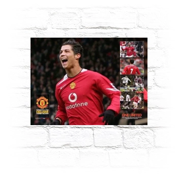 Cristiano Ronaldo Metal Wall Art