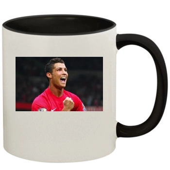 Cristiano Ronaldo 11oz Colored Inner & Handle Mug