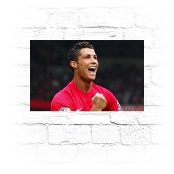 Cristiano Ronaldo Metal Wall Art