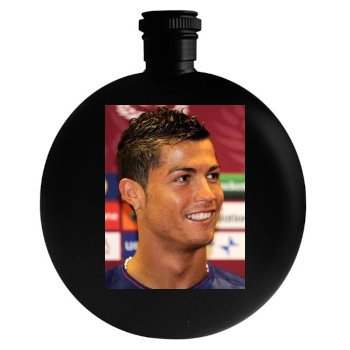 Cristiano Ronaldo Round Flask