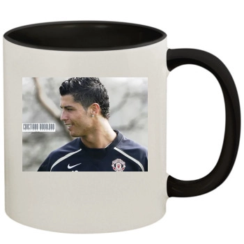 Cristiano Ronaldo 11oz Colored Inner & Handle Mug