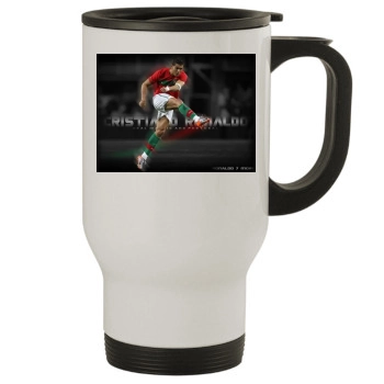 Cristiano Ronaldo Stainless Steel Travel Mug