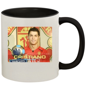 Cristiano Ronaldo 11oz Colored Inner & Handle Mug