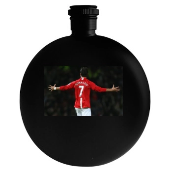 Cristiano Ronaldo Round Flask