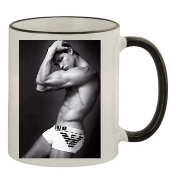 Cristiano Ronaldo 11oz Colored Rim & Handle Mug