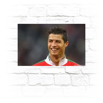 Cristiano Ronaldo Metal Wall Art