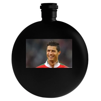 Cristiano Ronaldo Round Flask