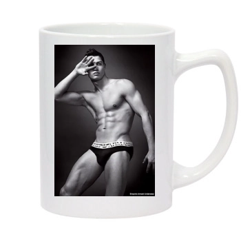 Cristiano Ronaldo 14oz White Statesman Mug