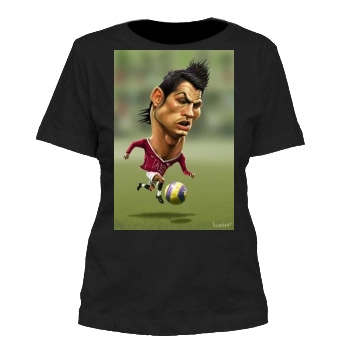 Cristiano Ronaldo Women's Cut T-Shirt