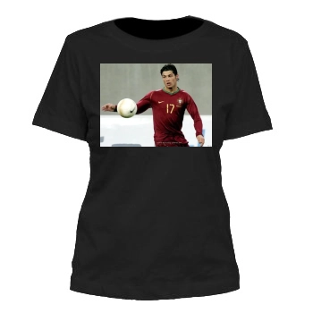 Cristiano Ronaldo Women's Cut T-Shirt