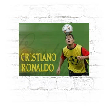 Cristiano Ronaldo Metal Wall Art