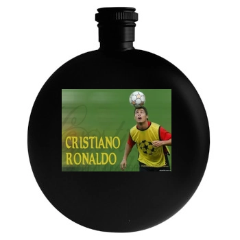 Cristiano Ronaldo Round Flask