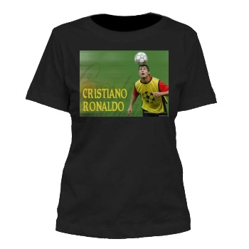 Cristiano Ronaldo Women's Cut T-Shirt