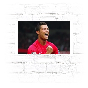 Cristiano Ronaldo Metal Wall Art