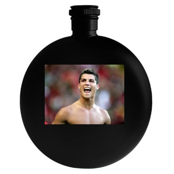 Cristiano Ronaldo Round Flask