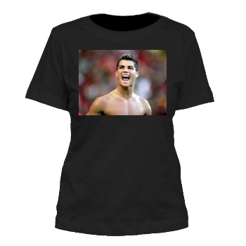 Cristiano Ronaldo Women's Cut T-Shirt