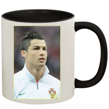 Cristiano Ronaldo 11oz Colored Inner & Handle Mug