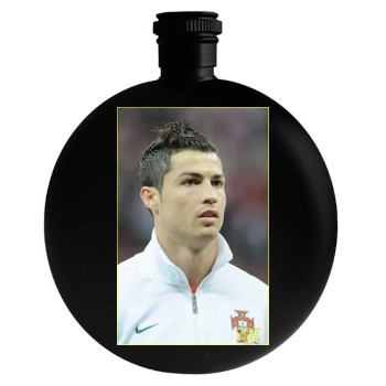 Cristiano Ronaldo Round Flask