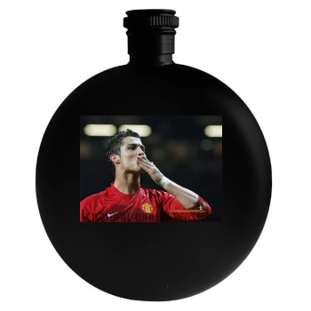 Cristiano Ronaldo Round Flask