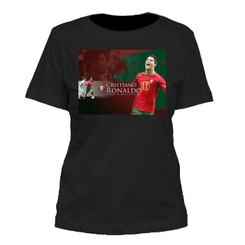 Cristiano Ronaldo Women's Cut T-Shirt