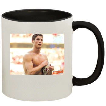 Cristiano Ronaldo 11oz Colored Inner & Handle Mug