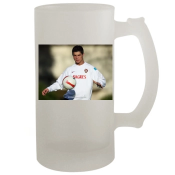 Cristiano Ronaldo 16oz Frosted Beer Stein