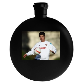 Cristiano Ronaldo Round Flask