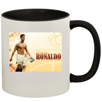 Cristiano Ronaldo 11oz Colored Inner & Handle Mug